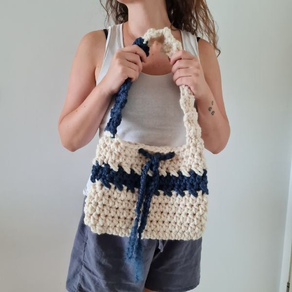Crochet Chunky Yarn Bag