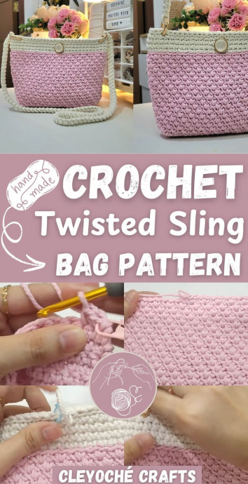 Create Your Own Crochet Twisted Sling Bag: A Stylish Accessory for Every Occasion