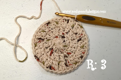 Create Your Own Autumn-Inspired Crochet Coaster with Wild Flower Design