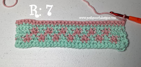 Crochet Checked Edge Washcloth - Elegant and Practical Addition to Your Bathroom
