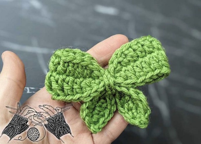 Crochet Bow Butterfly