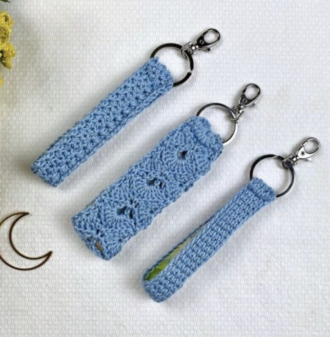 Crochet Keychain Wristlets