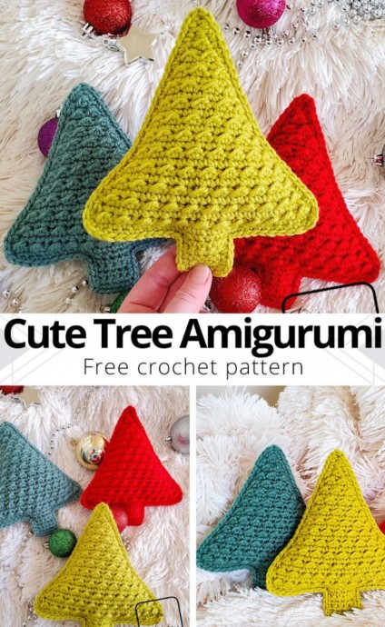 Crochet Cute Tree Amigurumi