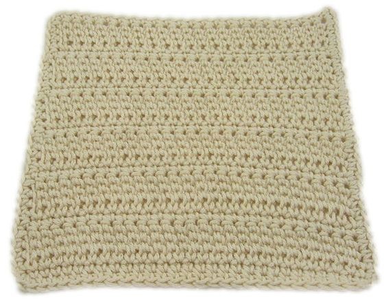 Create a Beautiful Crochet Side Stitched Dishcloth: A Step-by-Step Guide