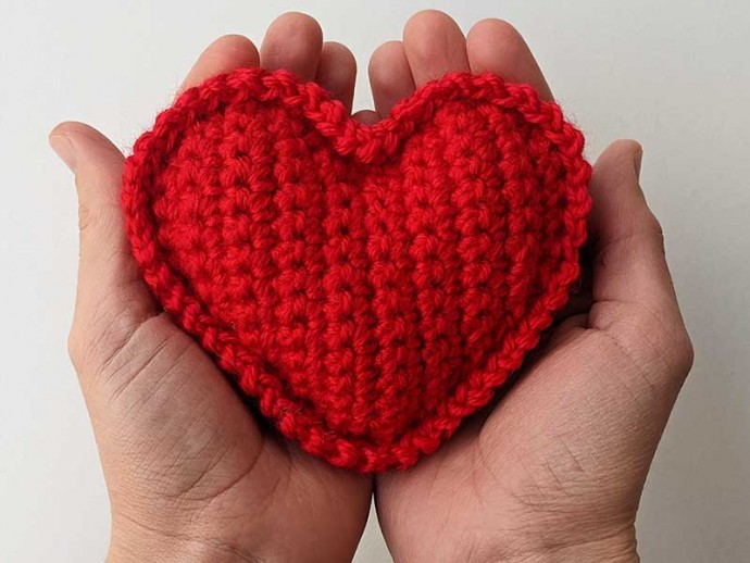 Crochet Heart Amigurumi