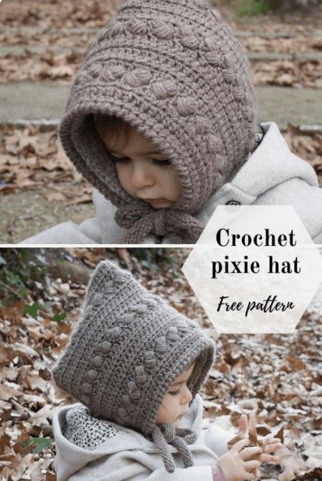Crochet Pixie Hat