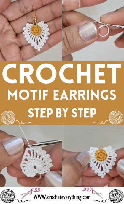 Creative Crochet Motif Earrings: Crafting Unique Accessories for Your Style