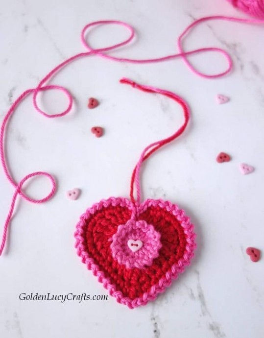 Crochet Valentine’s Day Heart