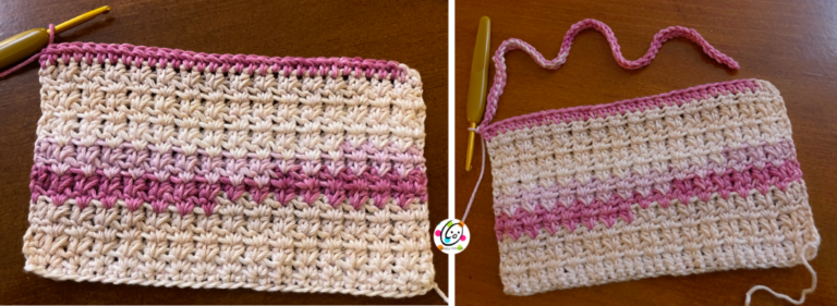 Enhance Your Bath Time with the Crochet Creamy Soap Saver and Pouf - A DIY Must-Have!