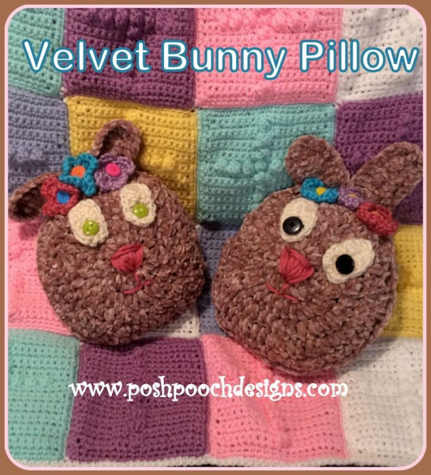Create Your Own Adorable Crochet Velvet Bunny Pillow – Easy DIY Tutorial Create Your Own Adorable Crochet Velvet Bunny Pillow – Easy DIY Tutorial