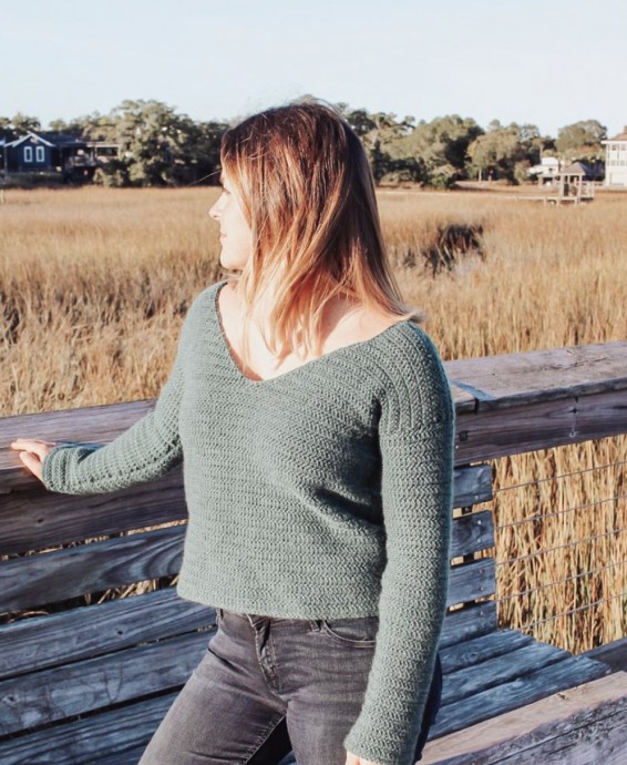 DIY The Highlands Crochet Sweater