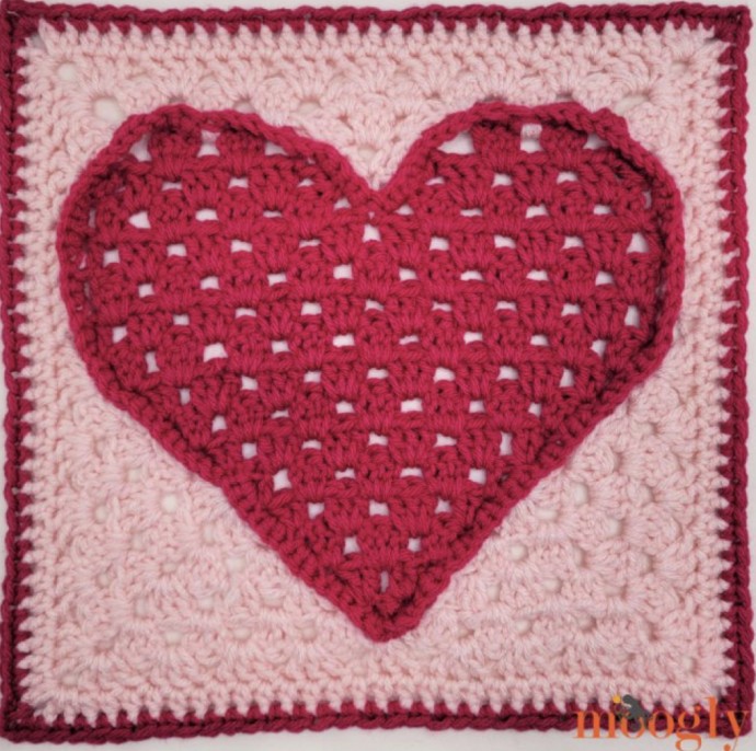 Heart-Filled Square Crochet Pattern - Create Gorgeous Crochet Items with Love Heart-Filled Square Crochet Pattern - Create Gorgeous Crochet Items with Love