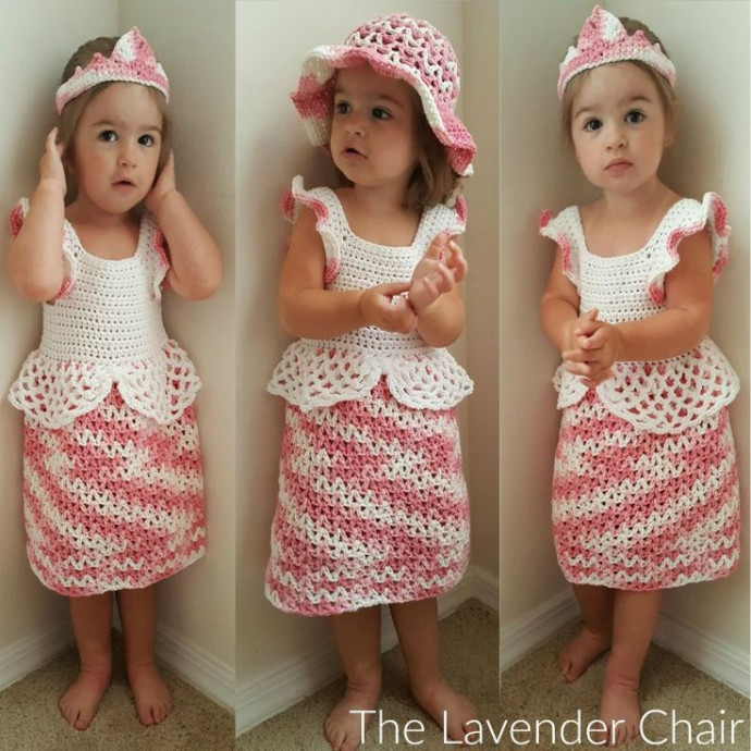 Crochet Valerie’s Princess Dress - A Whimsical and Elegant Pattern for Little Ones