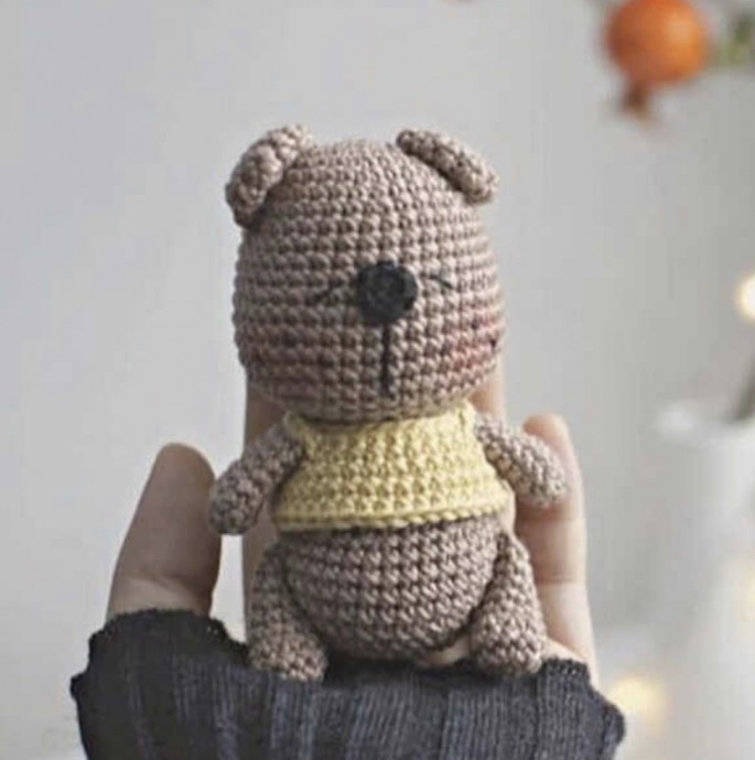 Crochet Sleeping Bear
