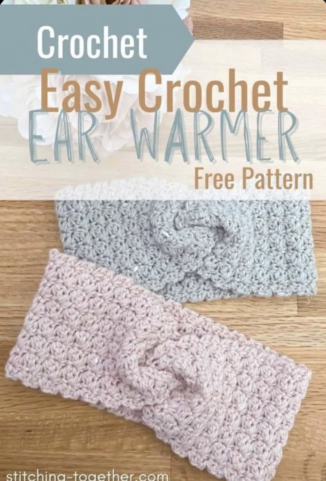 Quick and Easy Ear Warmer Crochet Pattern for Winter Warmth Quick and Easy Ear Warmer Crochet Pattern for Winter Warmth