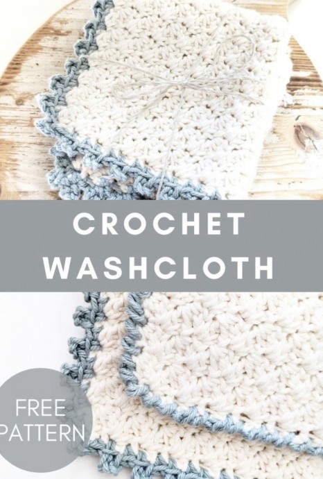 Free Crochet Washcloth Pattern