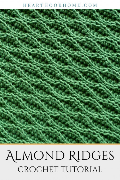 Mastering Crochet Almond Ridges Stitches for Unique Textured Projects