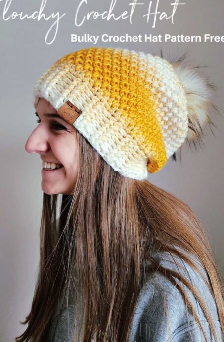 Crochet Bulky Hat