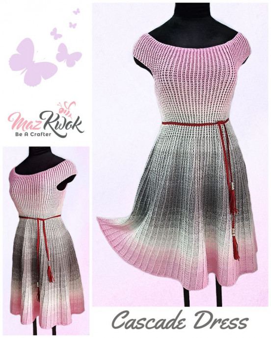 Crochet Cascade Dress