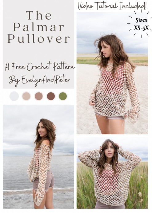 Explore the Cozy and Stylish Palmar Pullover Crochet Pattern for All Skill Levels Explore the Cozy and Stylish Palmar Pullover Crochet Pattern for All Skill Levels