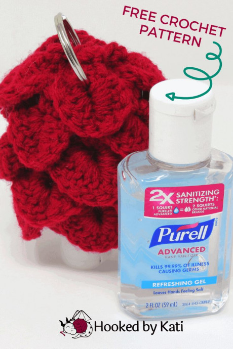 Create Your Own Crochet Dragon Scale Hand Sanitizer Holder – A Whimsical DIY Project Create Your Own Crochet Dragon Scale Hand Sanitizer Holder – A Whimsical DIY Project