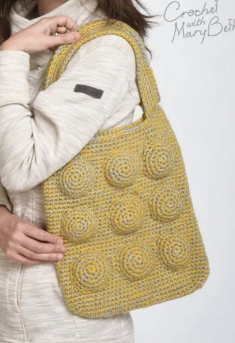 9 Ball Tote Crochet Pattern