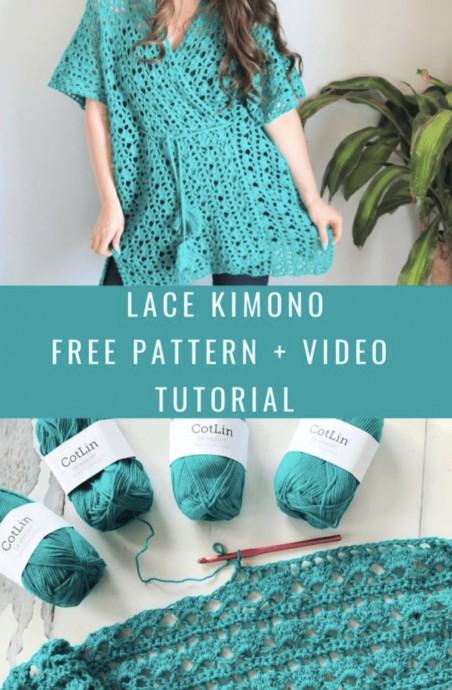 Crochet Lacy Days Kimono