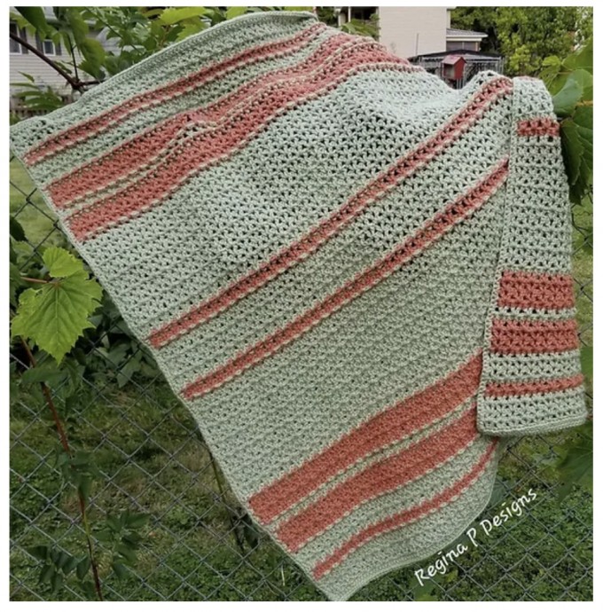Crochet Twist Baby Blanket