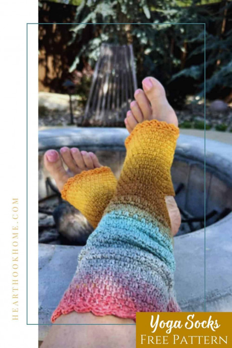 Discover the Comfort and Style of Crochet Double Moss Yoga Socks for Ultimate Yoga Practice