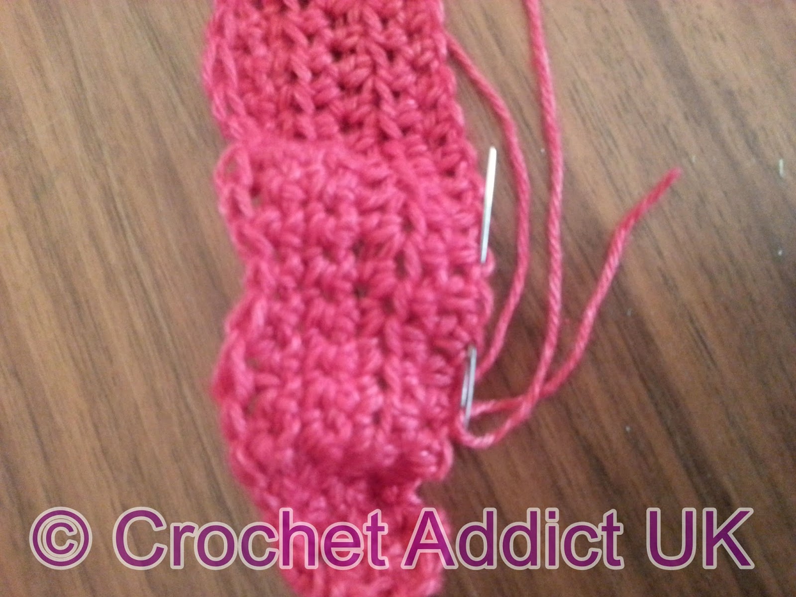 Crochet Ruffled Rose