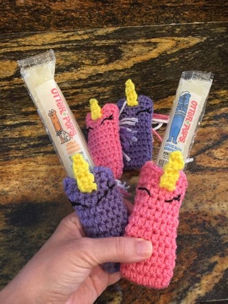 Create Your Own Crochet Unicorn Ice Pop Cozy - Fun and Whimsical Project for All Ages Create Your Own Crochet Unicorn Ice Pop Cozy - Fun and Whimsical Project for All Ages