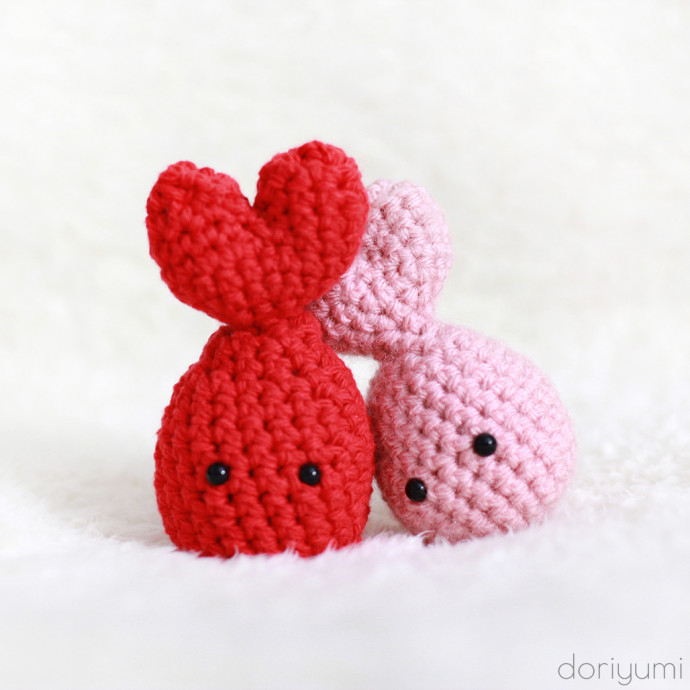 Create Adorable Crochet Sweet Hearts Amigurumi - Step-by-Step Guide Create Adorable Crochet Sweet Hearts Amigurumi - Step-by-Step Guide