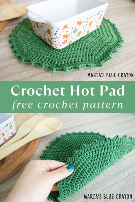Create a Stylish Reversible Hot Pad: A Fun Crochet Project for Every Skill Level Create a Stylish Reversible Hot Pad: A Fun Crochet Project for Every Skill Level