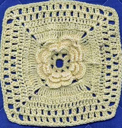 Create Beautiful Granny Rose Square Motif with Our Detailed Crochet Guide