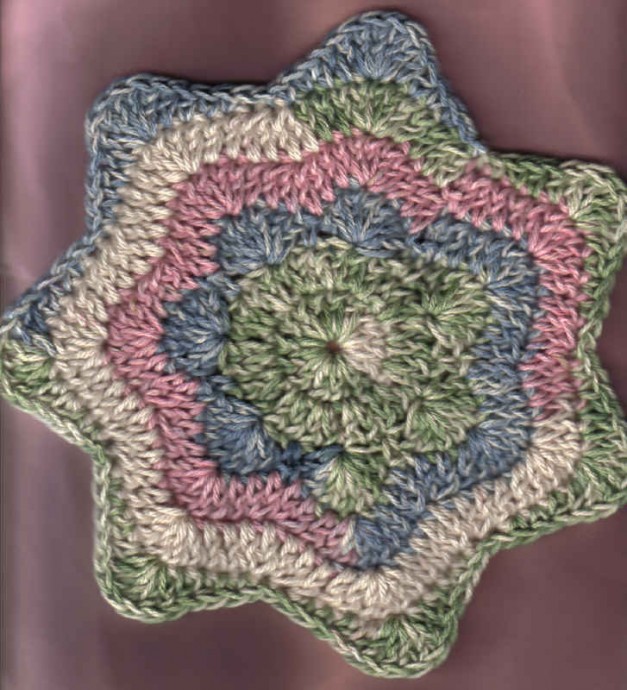 Create a Stunning 7-Point Shell Ripple Dishcloth: A Step-by-Step Crochet Guide Create a Stunning 7-Point Shell Ripple Dishcloth: A Step-by-Step Crochet Guide