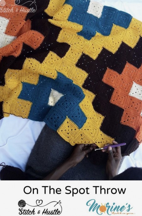 Colorful Crochet Blanket
