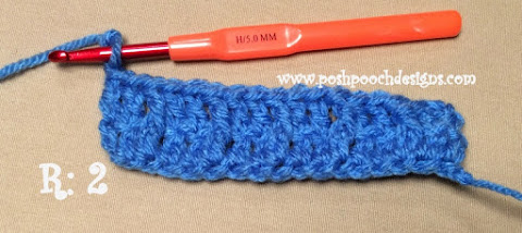 Crochet Waffle Stitch Headband