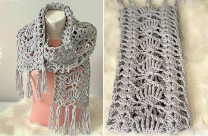 Create a Stylish Crocheted Lacy Scarf for All Seasons – A Complete Guide