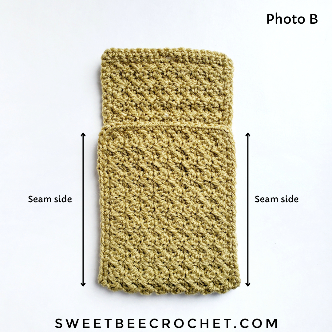 Create Your Own Crochet Suzette Stitch Hook Large Pouch - A Stylish and Practical Crafting Accessory