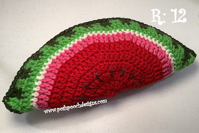 Crochet Your Own Watermelon Slice Stuffie - A Fun and Easy Craft Project