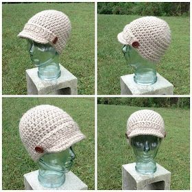 Add Vintage Charm to Your Outfit with the Crochet Chunky Newsboy Hat Add Vintage Charm to Your Outfit with the Crochet Chunky Newsboy Hat