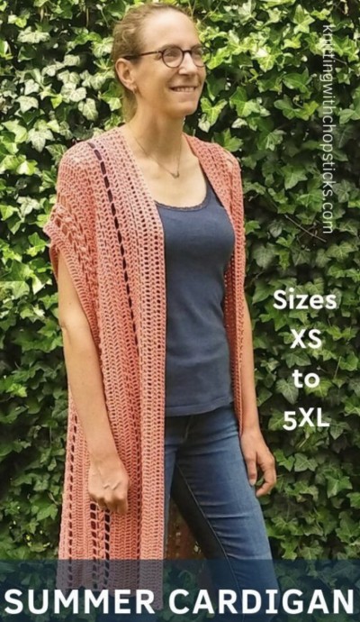 Ariel Boho Crochet Summer Cardigan