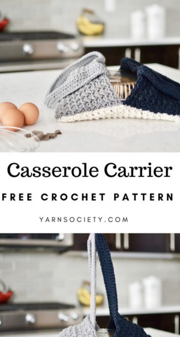 Crochet Casserole Carrier