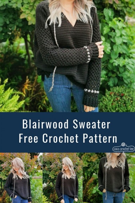 Blairwood Crochet Sweater
