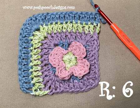 Craft Your Own Colorful Crochet Scrap Happy Granny Square Hot Pad - A Fun DIY Project
