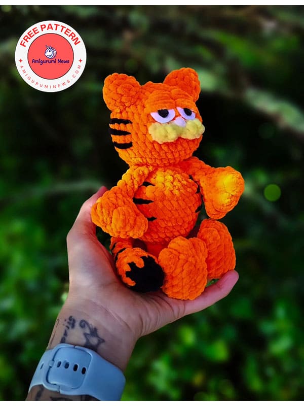 Crochet Garfield Amigurumi
