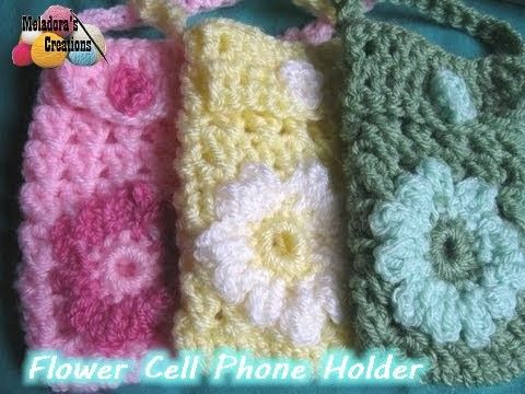 Create a Beautiful Crochet Flower Cell Phone Holder: Step-by-Step Guide