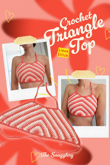 Crochet Triangle Top