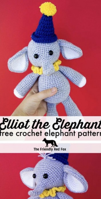 Free Crochet Elephant Pattern