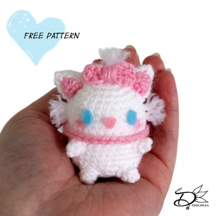 Create Your Own Crochet Amigurumi Marie Ufufy Toy Inspired by Disney's Aristocats Create Your Own Crochet Amigurumi Marie Ufufy Toy Inspired by Disney's Aristocats